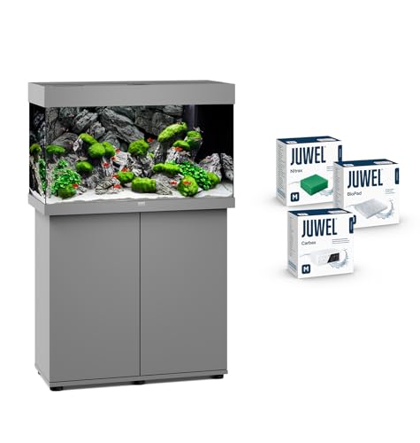 JUWEL Aquarium Rio 125 Kombination grau Premium-Bundle JUWEL Aquarium Rio 125 Kombination grau Premium-Bundle von Juwel Aquarium