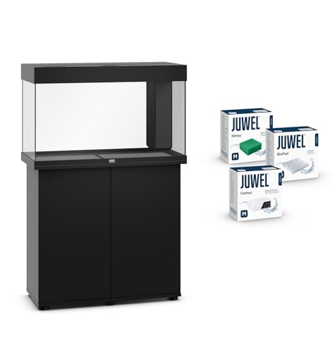 JUWEL Aquarium Rio 125 Kombination schwarz Premium-Bundle von Juwel Aquarium