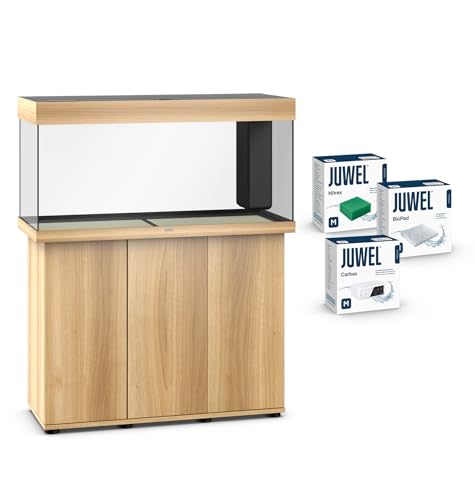 JUWEL Aquarium Rio 180 Kombination helles Holz Premium-Bundle von Juwel Aquarium