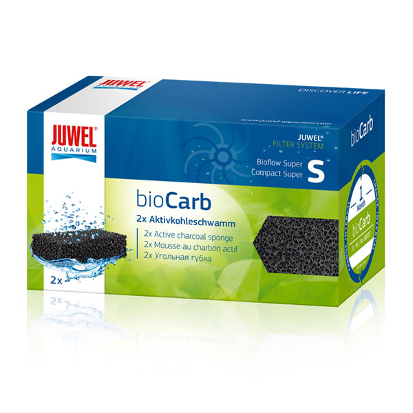 Juwel Aktivkohle-Filterschwamm bioCarb Bioflow Bioflow Super von Juwel