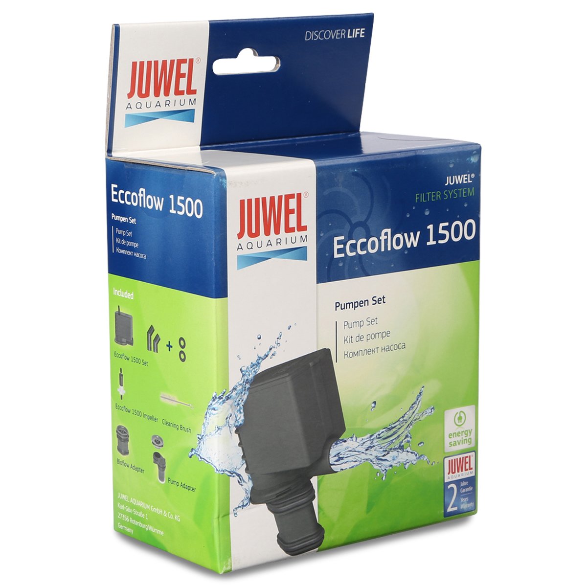 Juwel Aquarium Pumpen Set Eccoflow 1000 von Juwel