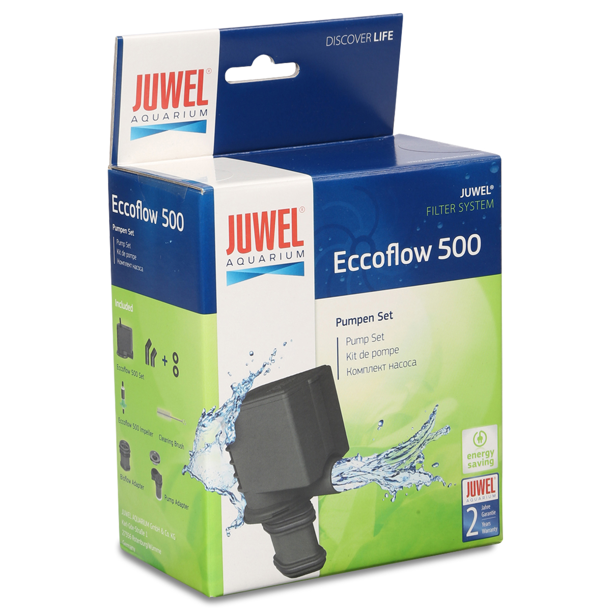 Juwel Aquarium Pumpen Set Eccoflow 500 von Juwel