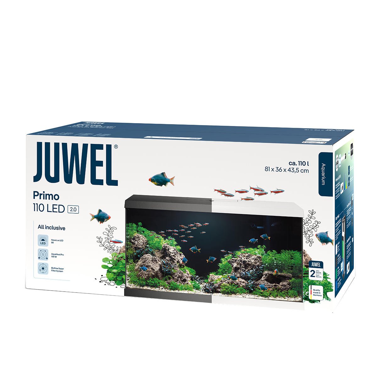 Juwel Aquarium-Set Primo 110 2.0 weiß Juwel Aquarium-Set Primo 110 2.0 weiß von Juwel