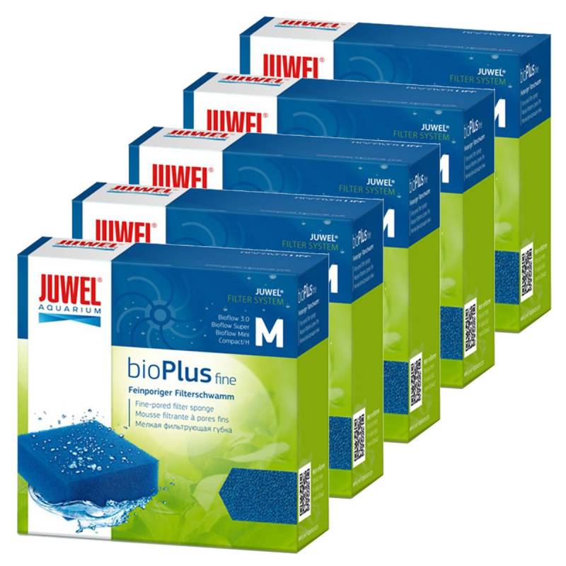 Juwel Filterschwamm bioPlus Bioflow fein 5xBioflow 3.0-Compact von Juwel