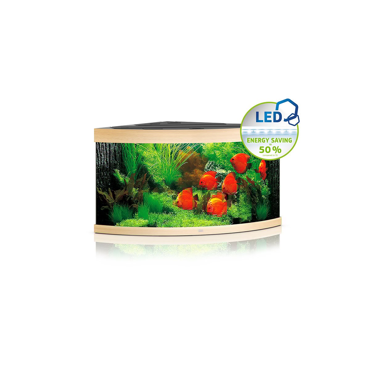 Juwel Komplett Eck-Aquarium Trigon 350 LED ohne Unterschrank helles holz Juwel Komplett Eck-Aquarium Trigon 350 LED ohne Unterschrank helles holz von Juwel