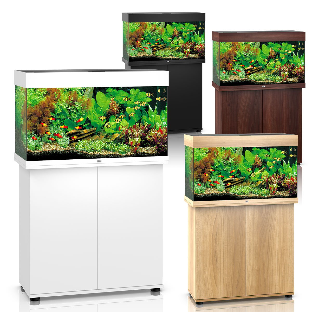 Juwel Rio 125 LED Komplett Aquarium mit Unterschrank SBX grau von Juwel