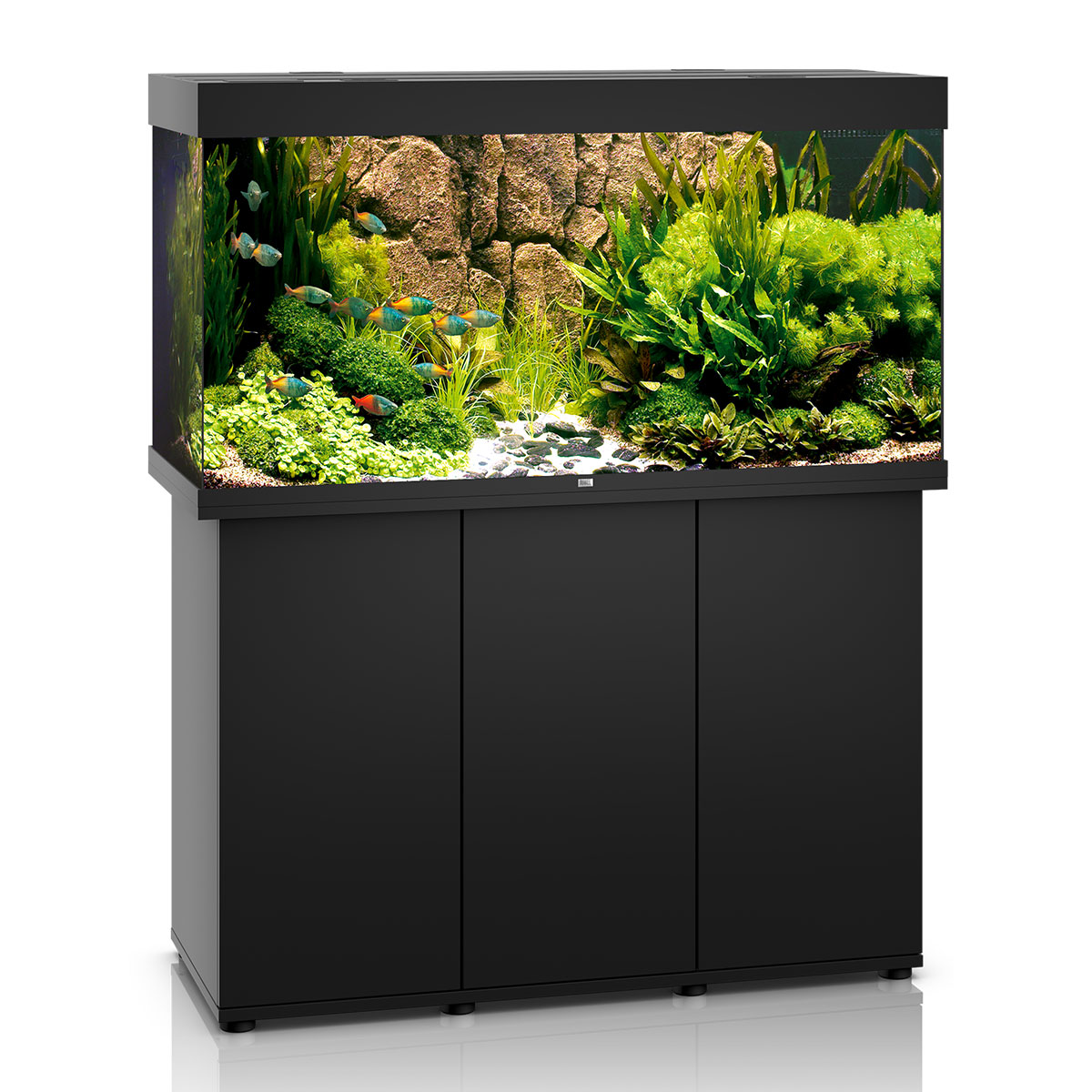 Juwel Rio 350 LED Komplett Aquarium mit Unterschrank SBX schwarz von Juwel