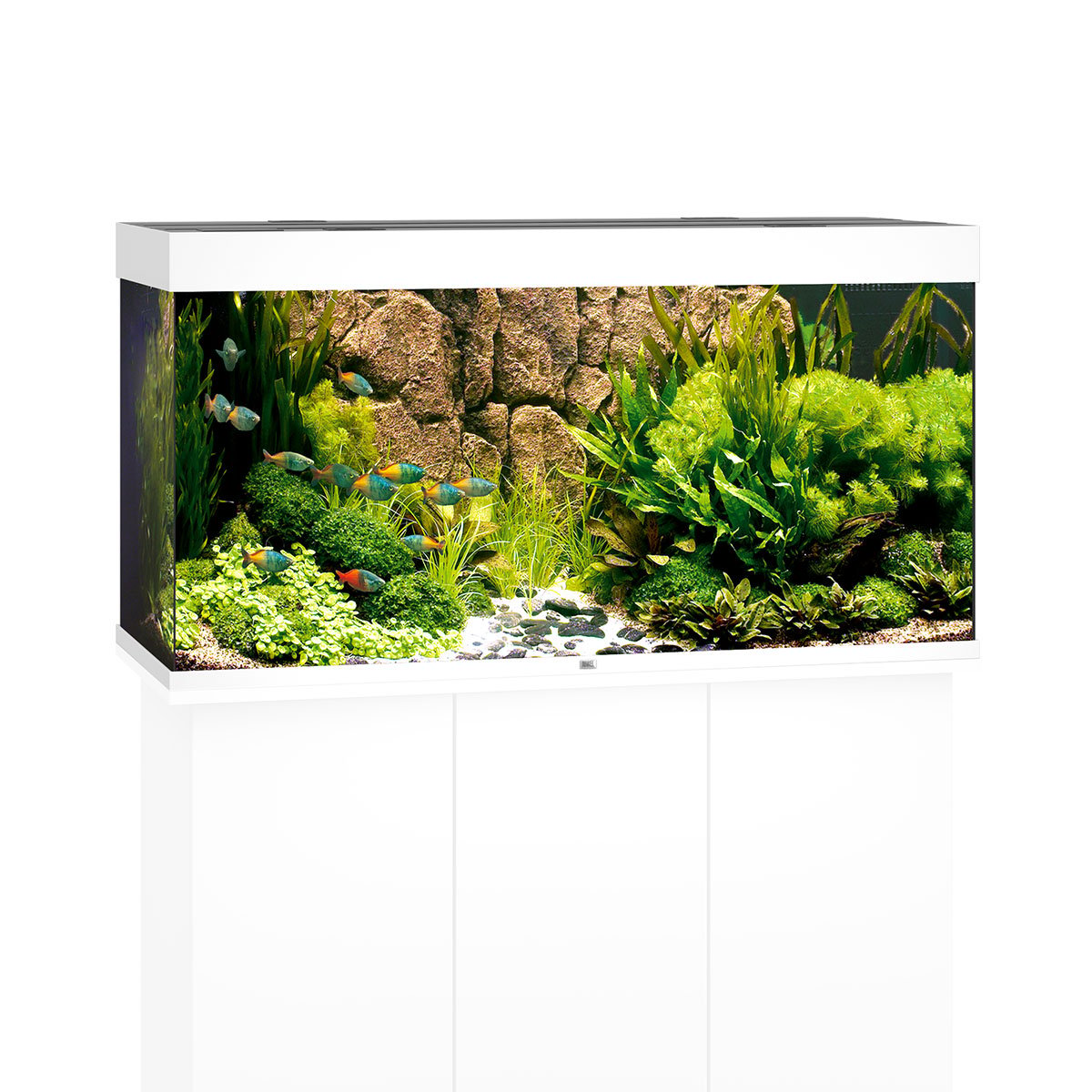 Juwel Rio 350 LED Komplett Aquarium ohne Schrank weiß von Juwel