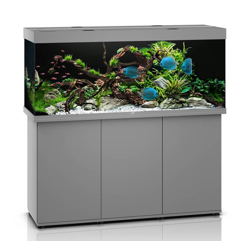 Juwel Rio 450 LED Aquarium mit Unterschrank SBX grau von Juwel