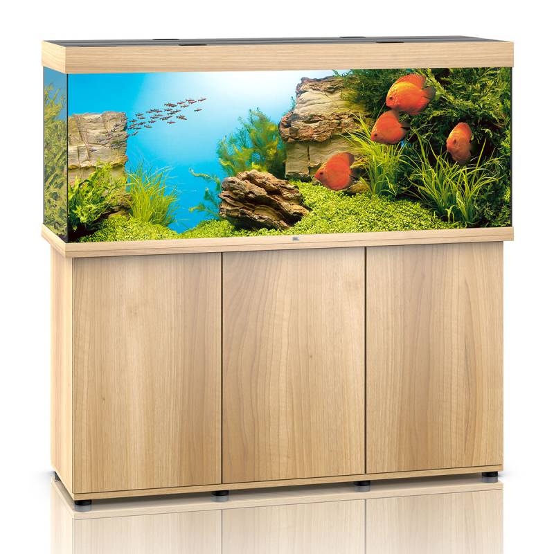 Juwel Rio 450 LED Komplett Aquarium mit Unterschrank SBX helles holz von Juwel