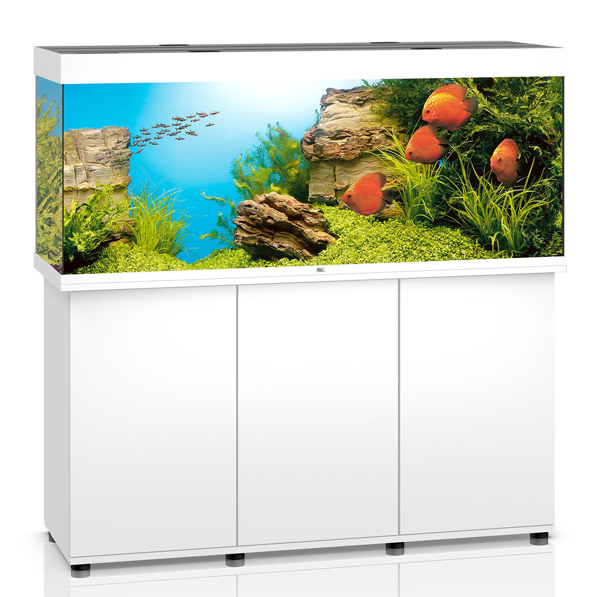 Juwel Rio 450 LED Komplett Aquarium mit Unterschrank SBX weiß von Juwel