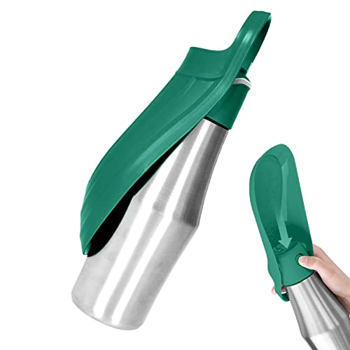 Juzinqu Hundetrinkflasche für Unterwegs | 750 ml Trinkflasche Hund | Faltbarer Hunde Trinkflasche to go Edelstahl | Hunde Zubehör Water Bottle für Hunde & Katzen für Außenbereich, BPA-frei Juzinqu Hundetrinkflasche für Unterwegs | 750 ml Trinkflasche Hund | Faltbarer Hunde Trinkflasche to go Edelstahl | Hunde Zubehör Water Bottle für Hunde & Katzen für Außenbereich, BPA-frei von Juzinqu