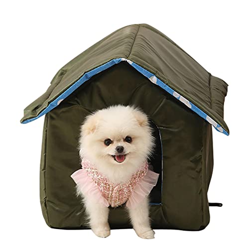 Juzinqu Katzenhöhle für Draußen | Katzen & Hundehütte Outdoor Wetterfest | Faltbares Katzenzelt mit Oxford-Stoff | Katzenunterstand im Freien Katzenhaus, Heimtierbedarf für verwilderte Katzen Hunde Juzinqu Katzenhöhle für Draußen | Katzen & Hundehütte Outdoor Wetterfest | Faltbares Katzenzelt mit Oxford-Stoff | Katzenunterstand im Freien Katzenhaus, Heimtierbedarf für verwilderte Katzen Hunde von Juzinqu