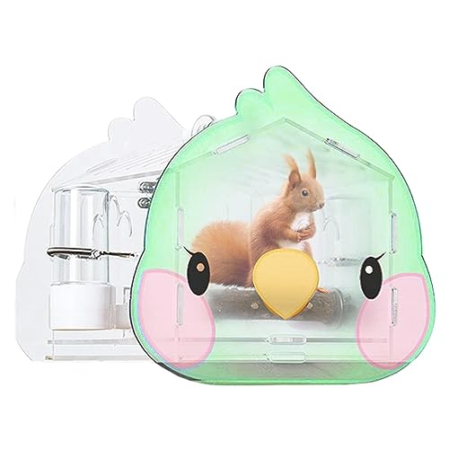Vogelträger - Transparente Papageien-Tragetasche - Niedlicher und belüfteter Outdoor-Vogeltragerucksack, leicht für Camping Juzinqu Vogelträger - Transparente Papageien-Tragetasche - Niedlicher und belüfteter Outdoor-Vogeltragerucksack, leicht für Camping Juzinqu von Juzinqu