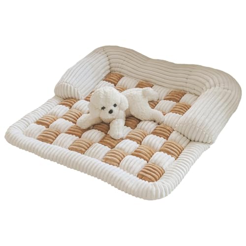 Couchbett für Hunde, Sofabettmatte für Haustiere, waschbarer Haustiermöbelbezug, verdicktes, flauschiges, beruhigendes Hundebett, flexible rutschfeste Matte, Katzencouchschutz für Sofas, 27,56 x 27,56 Couchbett für Hunde, Sofabettmatte für Haustiere, waschbarer Haustiermöbelbezug, verdicktes, flauschiges, beruhigendes Hundebett, flexible rutschfeste Matte, Katzencouchschutz für Sofas, 27,56 x 27,56 von Jvjggag