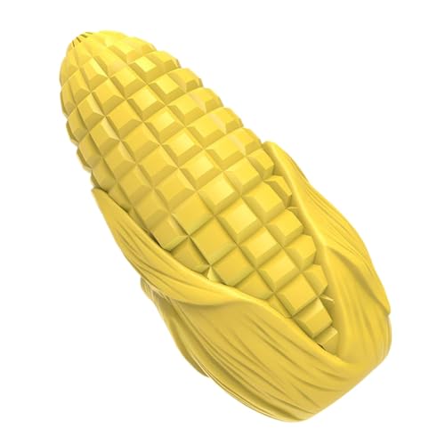 Dog Toys, Dog Chew Toys, Chew Corn Stick, Rubber Dog Toy, Rubber Corn Stick Teething Toy for Dogs with Squeaky Sound for Playtime Squeaky Corn Stick Dog Chew Toy for Puppies, Medium, and Large Dogs von Jvjggag