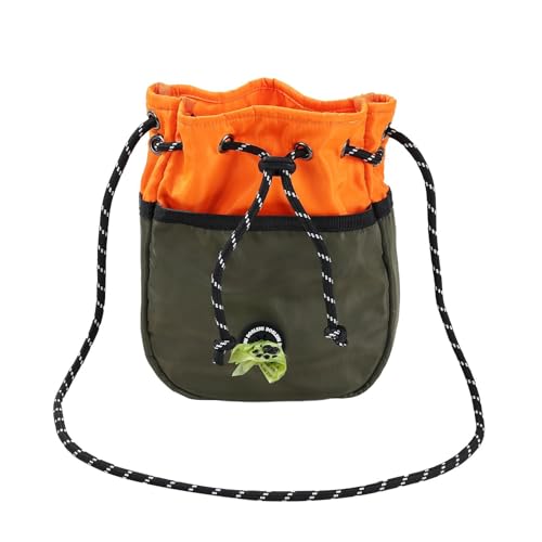 Hundetasche, Hundetrainingstasche Schulter, Haustier-Hundetraining, Leckerli-Tasche mit Gurt, Haustierfutter und Snacks, tragbarer Kotbeutelspender zum Joggen, 21 x 15 x 4 cm von Jvjggag