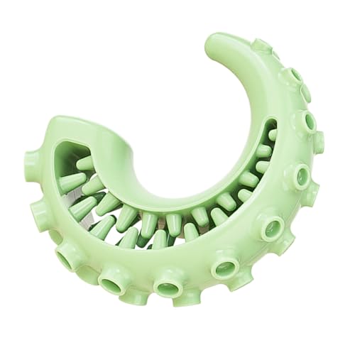Jvjggag Dog Chew Toys, Teething Toys for Puppies, Relieves Chewing Urge, Squid Tentacle Design, Encourages Food Dispensing, Teeth Polishing Action, Chewer Enrichment Toy, Crate Training Tool, von Jvjggag