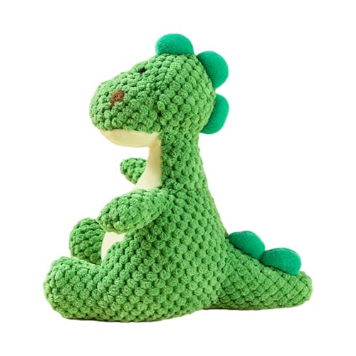 Jvjggag Hundespielzeug Quietschender Anti-Stress-Plüsch-Dinosaurier, kaufest, stimulierendes Langeweile-Langweile-Spielzeug, Indoor-Outdoor-Welpen-Training, 8,27 x 7,09 Zoll oder 9,45 x 8,27 Zoll Jvjggag Hundespielzeug Quietschender Anti-Stress-Plüsch-Dinosaurier, kaufest, stimulierendes Langeweile-Langweile-Spielzeug, Indoor-Outdoor-Welpen-Training, 8,27 x 7,09 Zoll oder 9,45 x 8,27 Zoll von Jvjggag