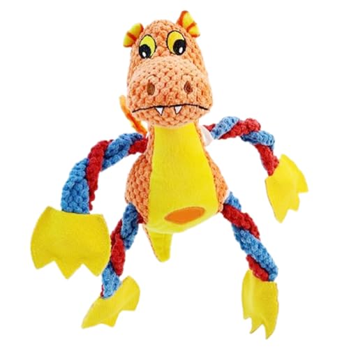 Jvjggag Squeaky Plush Dog Toy, Plush Dragon Shape Pet Squeaky Toy, Teething Chew Toys with Realistic Appearance for Puppies, Large Dogs, Small Dogs, Medium Dogs Jvjggag Squeaky Plush Dog Toy, Plush Dragon Shape Pet Squeaky Toy, Teething Chew Toys with Realistic Appearance for Puppies, Large Dogs, Small Dogs, Medium Dogs von Jvjggag