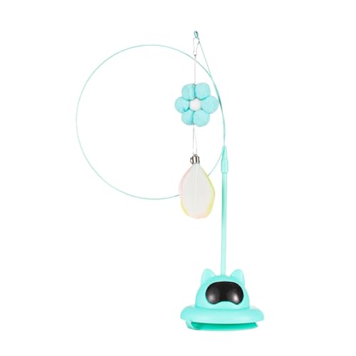 Jvjggag Suction Wand Toy, Interactive Cat Toy, Cat Spring Toy, Kitten Wand Toy, Interactive Suction Cup Wand Toy Indoor Kitten Teaser Spring Toy with Suction for Cats, 8.66x12.6in, Multicolor Jvjggag Suction Wand Toy, Interactive Cat Toy, Cat Spring Toy, Kitten Wand Toy, Interactive Suction Cup Wand Toy Indoor Kitten Teaser Spring Toy with Suction for Cats, 8.66x12.6in, Multicolor von Jvjggag