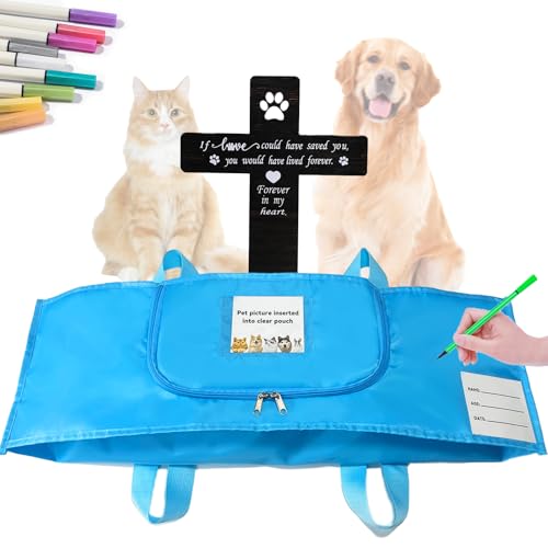Jwizyotr Umweltfreundliche Haustier-Schatulle mit Würde, Hunde-Schatulle für Beerdigung und Einäscherung durch individuelle Anpassung mit Ihren eigenen Worten für alle Haustiere – Hunde, Katzen, Jwizyotr Umweltfreundliche Haustier-Schatulle mit Würde, Hunde-Schatulle für Beerdigung und Einäscherung durch individuelle Anpassung mit Ihren eigenen Worten für alle Haustiere – Hunde, Katzen, von Jwizyotr