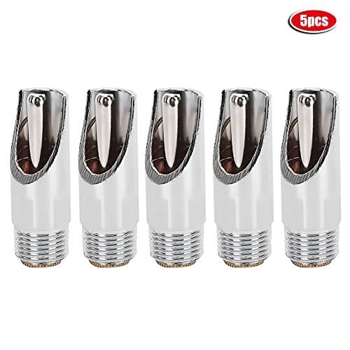 5 Stück Schweintränke, Flache automatische Schweintränke, Schweintränke, Nippel, automatische Schweine-Nippel-Wassertränke, abnehmbares automatisches Tiertränke-Werkzeug 5 Stück Schweintränke, Flache automatische Schweintränke, Schweintränke, Nippel, automatische Schweine-Nippel-Wassertränke, abnehmbares automatisches Tiertränke-Werkzeug von Jwthee