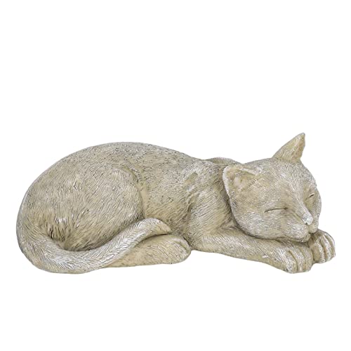 Jwthee Haustier-Gedenkstein, Hunde-Haustier-Grabsteine, Grabstein, Grabstein, Garten-Gedenkstein, personalisierbar, Katze, Hund, Gedenkstein (Dekokatze Typ A (Lieferantenangabe: Moosfarbe)) von Jwthee