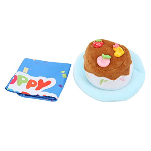 Pet Birthday Hut Schals Set weich bequemer Verschleiß resistenter Maschine Waschbar für Katzen Hunde Party Dekorationen (Blau) von Jxngery