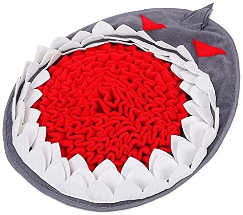 Jyuiipcz Hundeschnüffel-Pad, Hai-Schnüffelkissen, waschbar, Haustiergeruch, Trainingsdecke, rutschfestes Design auf der Unterseite des Spielzeugs, geeignet für kleine und mittelgroße Haustiere Jyuiipcz Hundeschnüffel-Pad, Hai-Schnüffelkissen, waschbar, Haustiergeruch, Trainingsdecke, rutschfestes Design auf der Unterseite des Spielzeugs, geeignet für kleine und mittelgroße Haustiere von Jyuiipcz