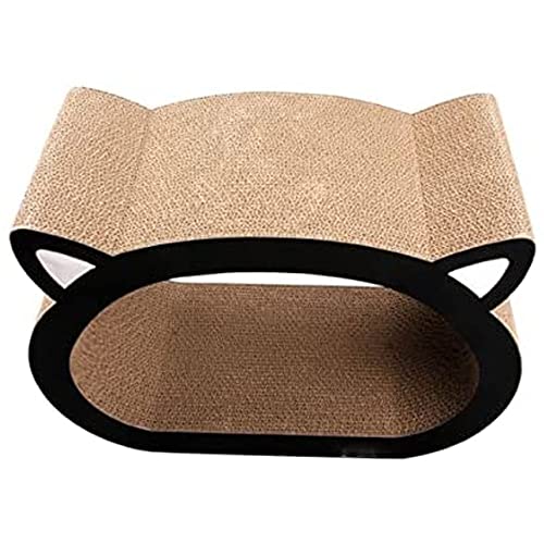 Jyuiipcz Katzenkratzbrett Lounge Wellpapier Struktur Kratzbrett Katzenmöbel Schutz Training Spielzeug Katze Kratzbrett Home Scratch Board von Jyuiipcz