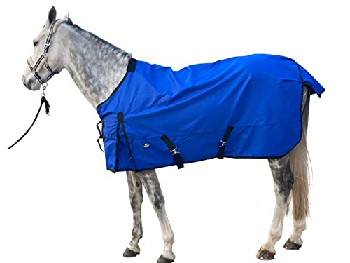 Jyuiipcz Pferdedecke, 1200D wasserdicht, für den Winter, warm, Pferdeteppich, Standardhals-Pflegedecke, Himmelblau 74, Königsblau 78 Jyuiipcz Pferdedecke, 1200D wasserdicht, für den Winter, warm, Pferdeteppich, Standardhals-Pflegedecke, Himmelblau 74, Königsblau 78 von Jyuiipcz