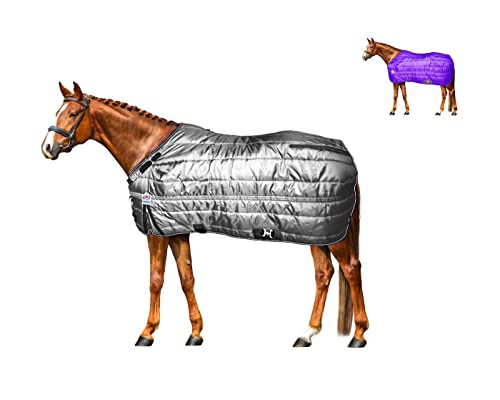 Jyuiipcz Pferdedecke aus 420D-Nylon, für den Winter, winddicht, mittelschwer, 200 g, Pferdedecke, Stalldecke, Anthrazit mit schwarzem Rand 90, Anthrazit mit schwarzem Rand 78 Jyuiipcz Pferdedecke aus 420D-Nylon, für den Winter, winddicht, mittelschwer, 200 g, Pferdedecke, Stalldecke, Anthrazit mit schwarzem Rand 90, Anthrazit mit schwarzem Rand 78 von Jyuiipcz