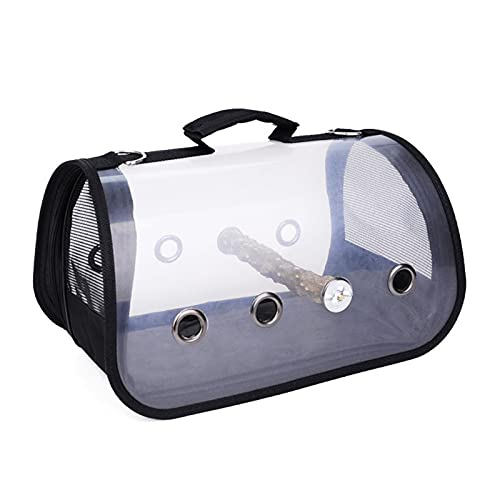 Jyuiipcz Vogel-Tragetasche, tragbar, Reise-Vogelkäfig, leicht, atmungsaktiv, mit Sitzstange, atmungsaktiv, Reisekäfig, Outdoor, hängender Vogelrucksack für Papageien Jyuiipcz Vogel-Tragetasche, tragbar, Reise-Vogelkäfig, leicht, atmungsaktiv, mit Sitzstange, atmungsaktiv, Reisekäfig, Outdoor, hängender Vogelrucksack für Papageien von Jyuiipcz
