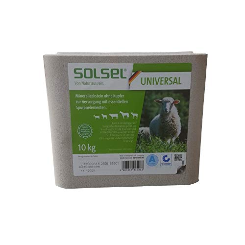 K+S KALI GmbH Solsel Universal 10kg Mineralstein ohne Kupfer Salzleckstein Leckstein K+S KALI GmbH Solsel Universal 10kg Mineralstein ohne Kupfer Salzleckstein Leckstein von K+S KALI GmbH