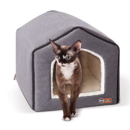 K&H Pet Products Indoor Pet House Gray/Natural 16 X 15 X 14 Inches von K&H Pet Products