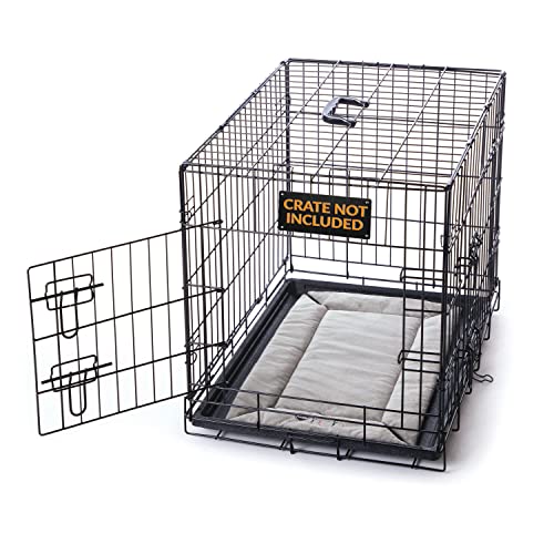 K&H Pet Products Mother's Heartbeat Puppy Crate Pad Grey Fleece Small Breed Beat 35,6 x 55,9 cm von K&H Pet Products