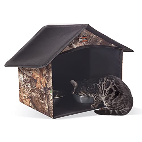 K&H Pet Products Outdoor Kitty Esszimmer Realtree Edge 14 X 20 X 16.5 Zoll von K&H Pet Products