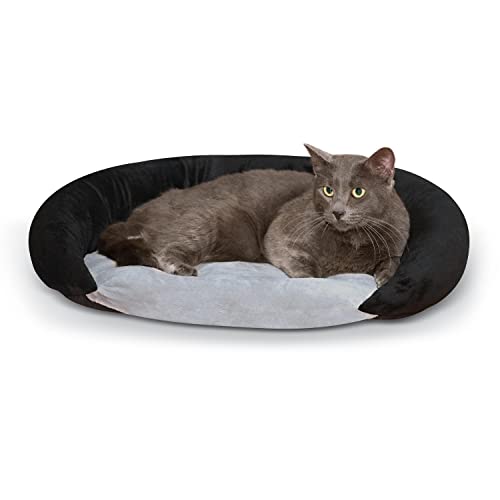 K&H Pet Products Self-Warming Bolster Bed Pet Bed Gray/Black 14" x 17" von K&H Pet Products