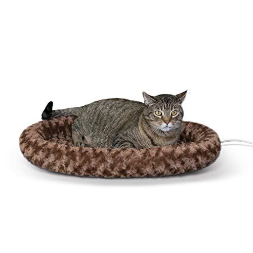 K&H Pet Products Thermo-Kitty Fashion Splash Mokka, groß, 40,6 x 55,9 cm von K&H Pet Products