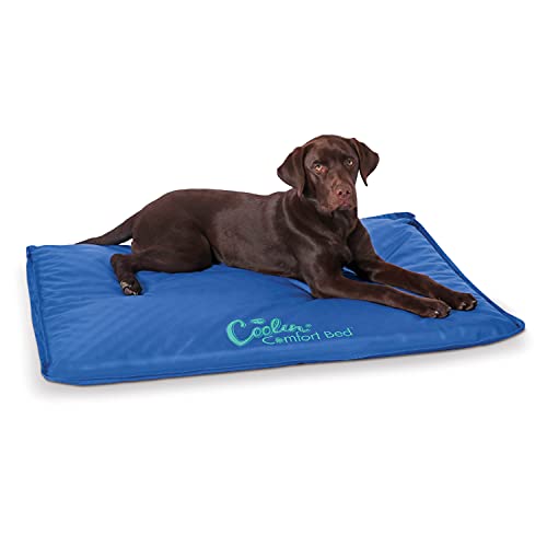 K&H 771724 Pet, gepolstertes, kühlendes Hunde- und Katzenbett, blau - groß, L K&H 771724 Pet, gepolstertes, kühlendes Hunde- und Katzenbett, blau - groß, L von K&H