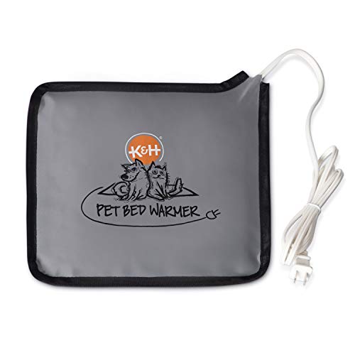 K&H Pet Products Haustier-Wärmer, Small (8.5" x 9"), grau von K&H