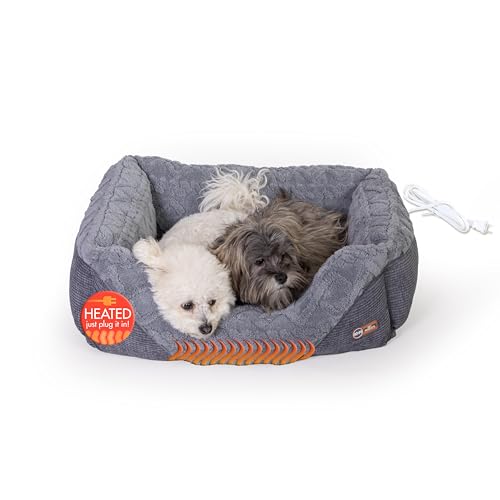 K&H Pet Products Thermo-Pet Lounge Sleeper Beheiztes Haustierbett für Hunde und Katzen, verstärktes warmes beruhigendes Kissen für mehrere oder große Katzen, maschinenwaschbar, Sicherheitsliste K&H Pet Products Thermo-Pet Lounge Sleeper Beheiztes Haustierbett für Hunde und Katzen, verstärktes warmes beruhigendes Kissen für mehrere oder große Katzen, maschinenwaschbar, Sicherheitsliste von K&H