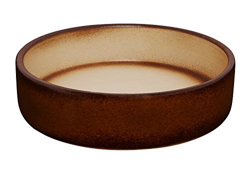 K&K Bonsaischale/Pflanzschale braun 20x6cm (Volumen: 800 ml) Outdoor geeignet, vollglasiert aus Schwerer Steinzeug-Keramik (5 Jahre Garantie) von K&K Keramik