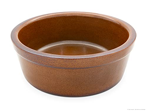großer Schwerer Hundenapf 3,8 Liter aus Keramik 28x11 cm Fressnapf Futternapf Futterschale Napf, braun großer Schwerer Hundenapf 3,8 Liter aus Keramik 28x11 cm Fressnapf Futternapf Futterschale Napf, braun von K&K Keramik