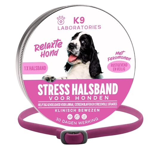 K9 Laboratories Calming Dog Collar, Pheromone Anti-Stress-Collar, 30 Day Effectiveness, Purple (Pink) von K9 Laboratories