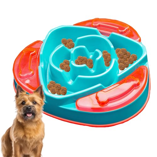 K9 Pursuits Futterspender und Puzzle für Hunde, Futternapf und Leckerli-Spender, niedliches unzerstörbares Hundespielzeug für große Hunde und kleine Welpen von K9 Pursuits
