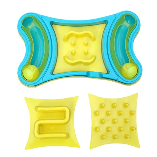 K9 Pursuits Multi Maze 3-in-1 Anti-Gobble Feeder & Puzzle für Hunde | Slow Feeder Bowl & Treat Dispenser Hundespielzeug | Schönes, unzerstörbares Hundespielzeug für große Hunde und kleine Welpen von K9 Pursuits
