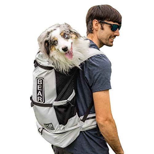 K9 Sport Sack Knavigate Hunde-Rucksack für die meisten Hundegrößen, vorne verstellbar, von Tierärzten zugelassen (klein, Mondstein) von K9 Sport Sack
