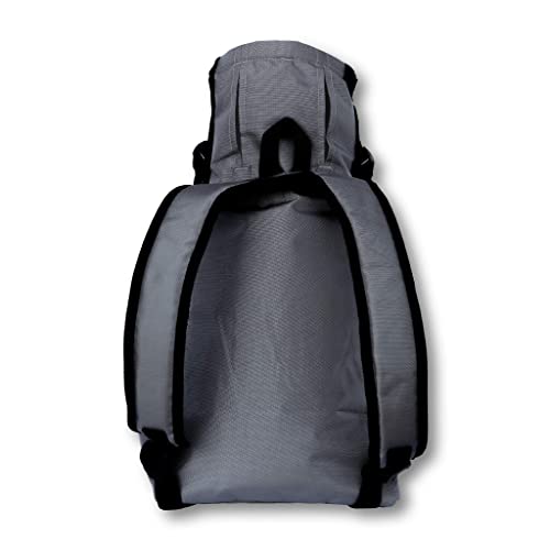 K9 Sport Sack Trainer | Hunde Tragetasche Hunderucksack für kleine und mittelgroße Tiere | Vorwärts gerichteter Verstellbarer Hunde Tragerucksack | Tierärztlich zugelassen (Medium, Irongate) von K9 Sport Sack